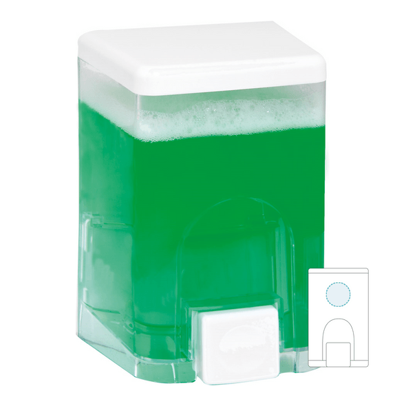 Distributeur de gel ABS transparent "Visio"